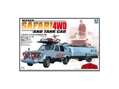 Concrete Western Safari 4wd And Tank Car - image 1