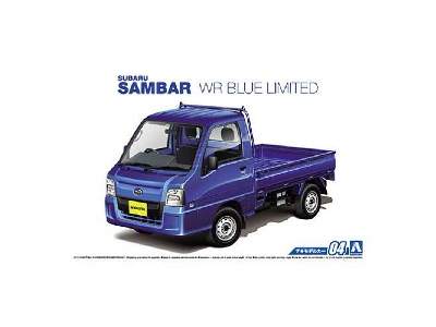 Subaru Tt2 Sambar Truck Wr Blue Limited '11 - image 1