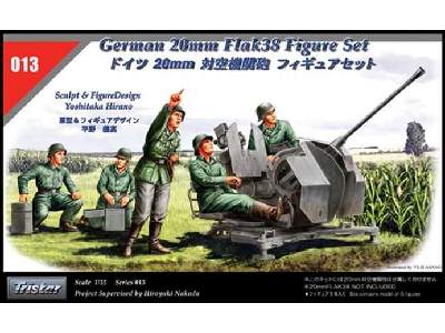 German 20mm Flak38 Figure Set - image 1
