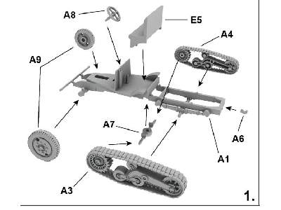 C4P Polish Halftrack Tractor - image 3