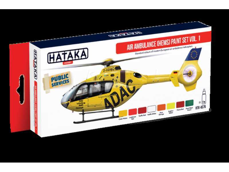 Hataka HTK-AS76 Air Ambulance (HEMS) paint set v.1 - image 1