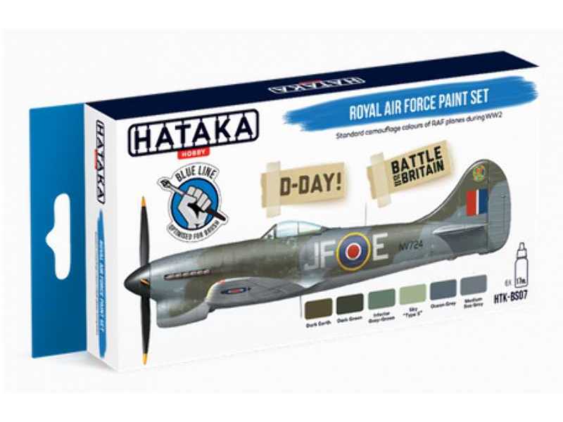 Hataka HTK-BS07 Royal Air Force paint set - image 1