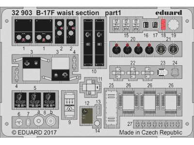 B-17F waist section 1/32 - Hk Models - image 1