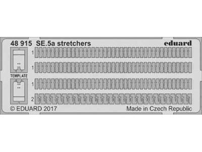 SE.5a stretchers 1/48 - Eduard - image 1