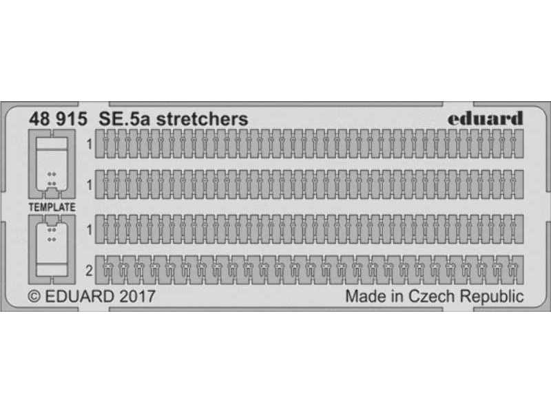 SE.5a stretchers 1/48 - Eduard - image 1