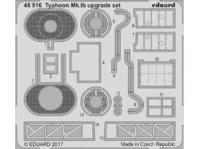Typhoon Mk. Ib upgrade set 1/48 - Eduard - image 1
