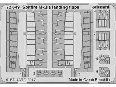 Spitfire Mk. IIa landing flaps 1/72 - Revell - image 1