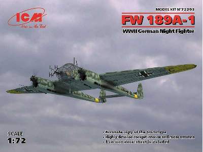 FW 189A-1, WWII German Night Fighter - image 10