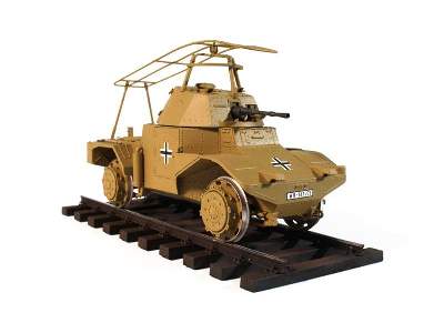 Panzerspähwagen P 204 (f) Railway, WWII German Armoured Vehicle - image 13