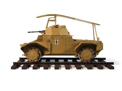 Panzerspähwagen P 204 (f) Railway, WWII German Armoured Vehicle - image 15