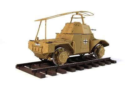 Panzerspähwagen P 204 (f) Railway, WWII German Armoured Vehicle - image 16