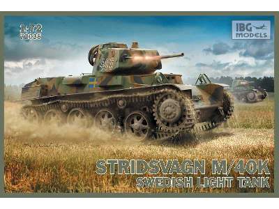 Stridsvagn m/40 K Swedish light tank - image 1