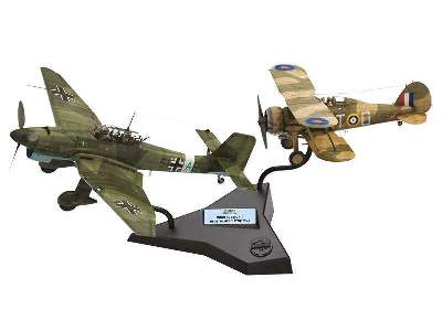 Junkers Ju87R-2 Gloster Gladiator Dog Fight Double Gift Set - image 2