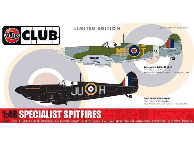 Specialist Spitfires  - Airfix Club - image 1