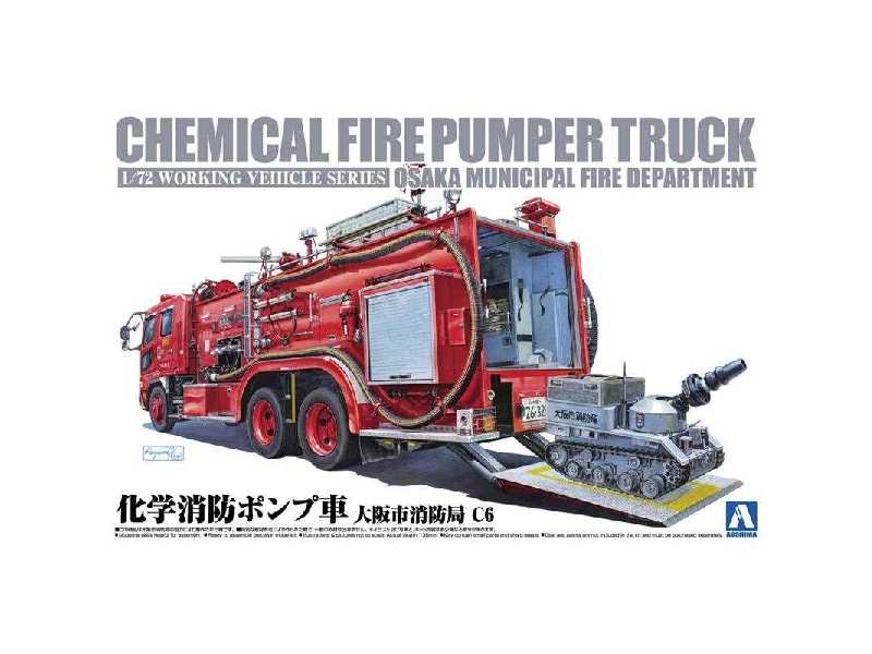Chemical Fire Pumper Truck Osaka Municipal - image 1