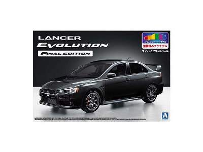 Lancer Evolution X Final Edition Black-pearl - image 1