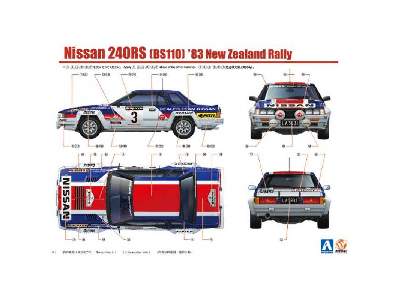Nissan 240rs ’83 New Zealand Rally - image 2