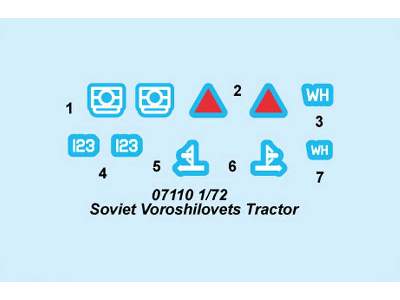Soviet Voroshilovets Tractor  - image 3