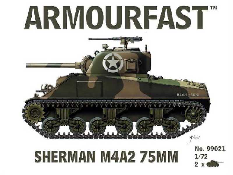 Sherman M4A2 75mm  - 2 pcs. - image 1