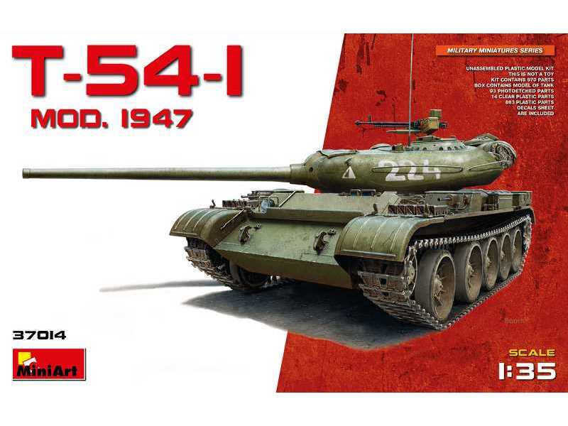 T-54-1 Soviet Medium Tank Model 1947 - image 1 T-54-1 Soviet Medium Tank Model 1947 - image 1