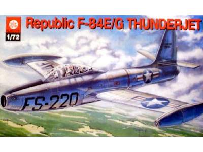 Republic F-84E/G Thunderjet - turbojet fighter-bomber aircraft - image 1