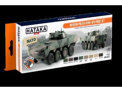 HTK-CS72 Modern Polish AFV paint set - image 1