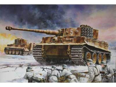 Sd.Kfz.181 Pz.Kpfw.VI Ausf.E Tiger I Mid Production w/Zimmerit  - image 1