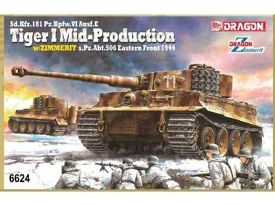Sd.Kfz.181 Pz.Kpfw.VI Ausf.E Tiger I Mid Production w/Zimmerit  - image 2