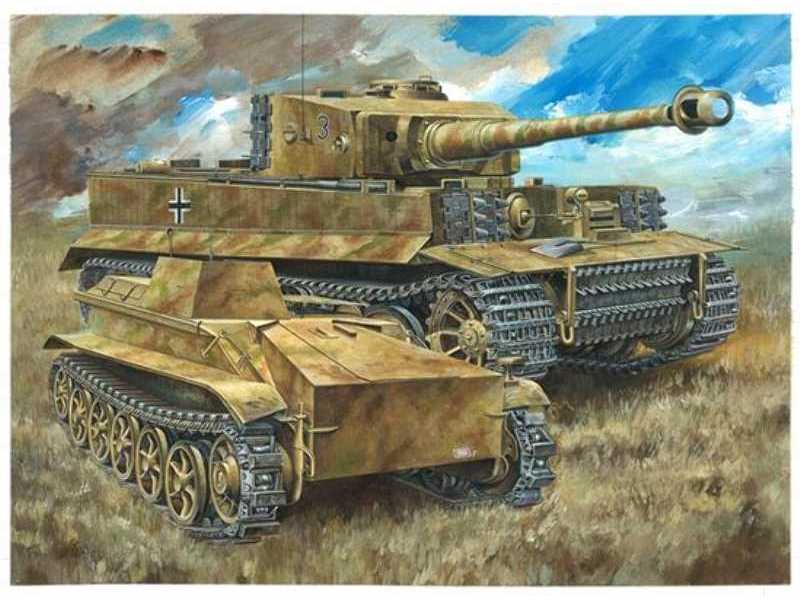 Pz.Kpfw.VI Ausf.E Tiger I Mid Production mit Borgward Ausf.A  - image 1