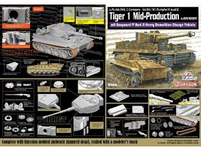 Pz.Kpfw.VI Ausf.E Tiger I Mid Production mit Borgward Ausf.A  - image 2