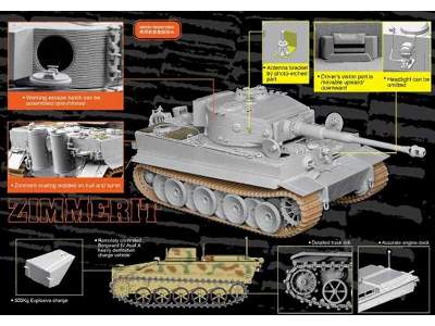 Pz.Kpfw.VI Ausf.E Tiger I Mid Production mit Borgward Ausf.A  - image 7