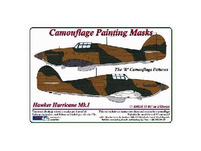 Hawker Hurricane Mk.I - Camouflage Painting Masks - image 1