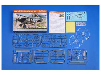 Avia B-534 early series DUAL COMBO 1/72 - image 2