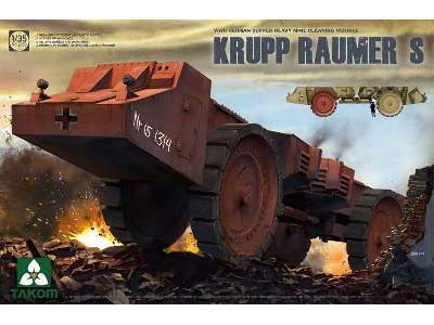 Krupp Raumer S - WWII German Super Heavy Mine Clearing Vehicle - image 1