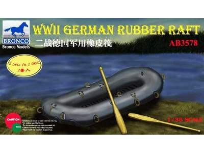 WWII German Rubber raft - image 1