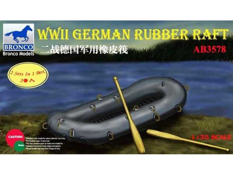 WWII German Rubber raft - image 1