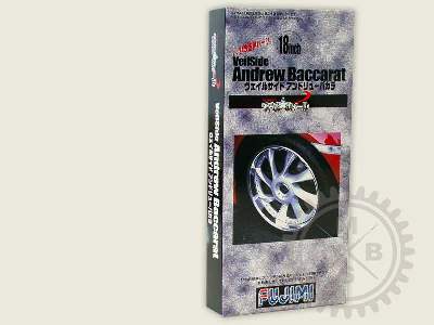 Wheelset: 18inch Veilside Andrew Baccarat Wheel&Tire - image 1