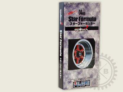 Wheelset: 14inch Star Formula Wheel & Tire Set - image 1