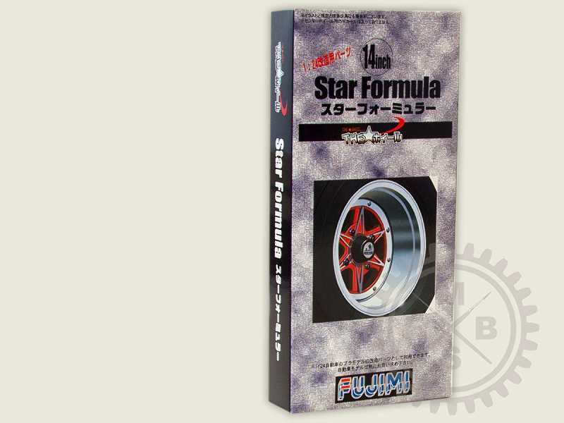 Wheelset: 14inch Star Formula Wheel & Tire Set - image 1