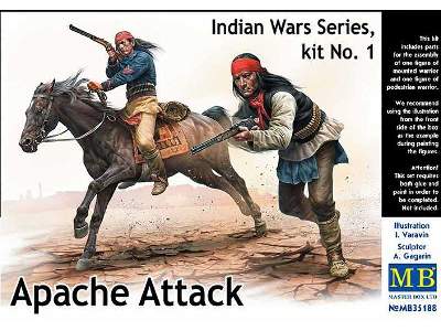 Apache Attack - Indian Wars Series - kit no. 1 - image 1