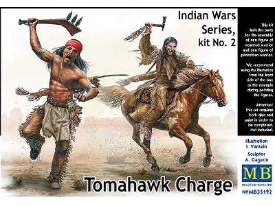 Tomahawk Charge - Indian Wars Series - kit no. 2 - image 1