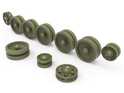 T-34 Wheels set. 1942-43 series - image 26