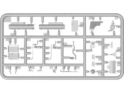 T-54-2 Soviet Medium Tank model 1949 - Interior kit - image 7