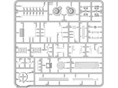 T-54-2 Soviet Medium Tank model 1949 - Interior kit - image 15