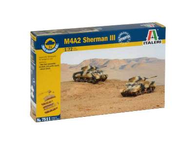 M4A2 Sherman III - 2 fast assembly kits  - image 2