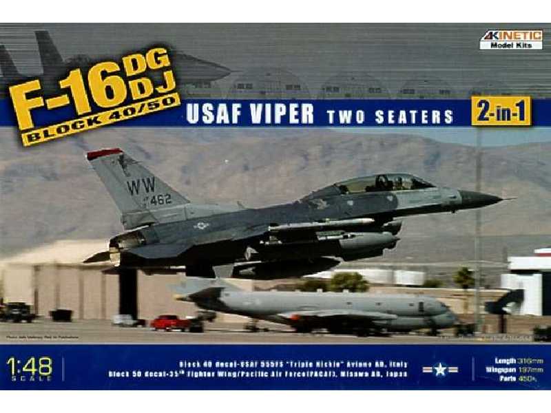 F-16DG/DJ Block 40/50 USAF Viper two seaters - image 1