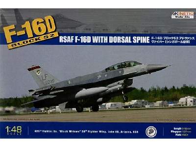 General Dynamics F-16D Block 52 RSAF w/ dorsal spine - image 1
