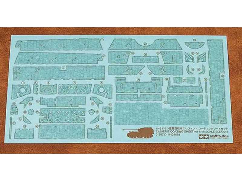 Zimmerit Coating Sheet - Elefant - image 1