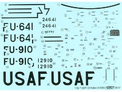 North American F-86F-30 Sabre USAF - image 3