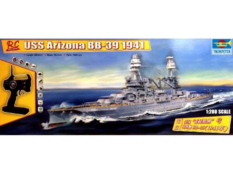 2.4G R/C USS Arizona BB-39 1941 - image 1